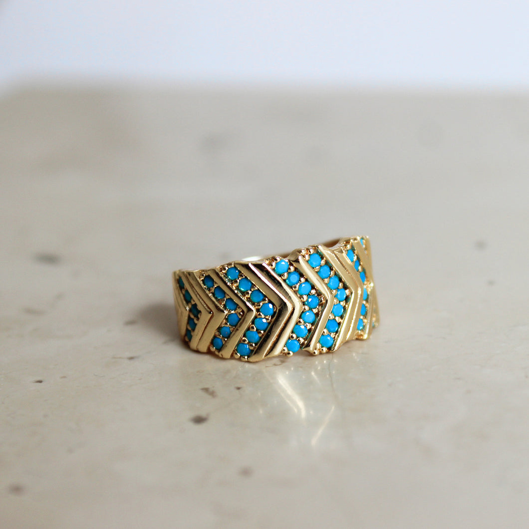 Adore Ring Turquoise