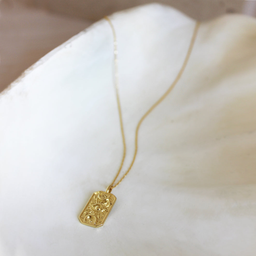 Suma Necklace Gold