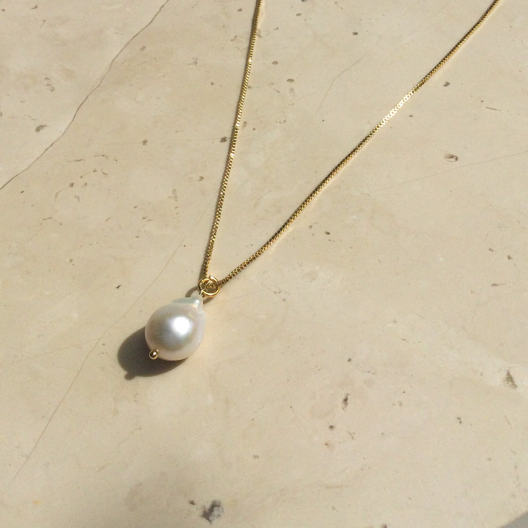 Arabella Pearl Drop Necklace