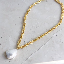 Load image into Gallery viewer, Milena White Pearl Necklace
