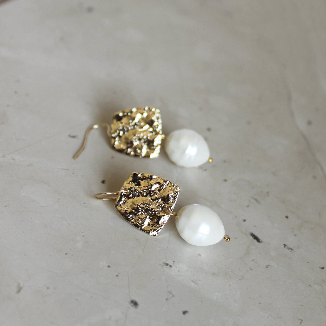 Kara Pearl Drop Earrings