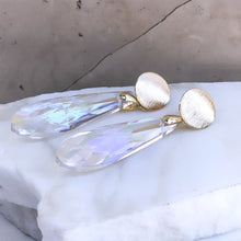 Load image into Gallery viewer, Sylvia Drop Earring Crystal Clear
