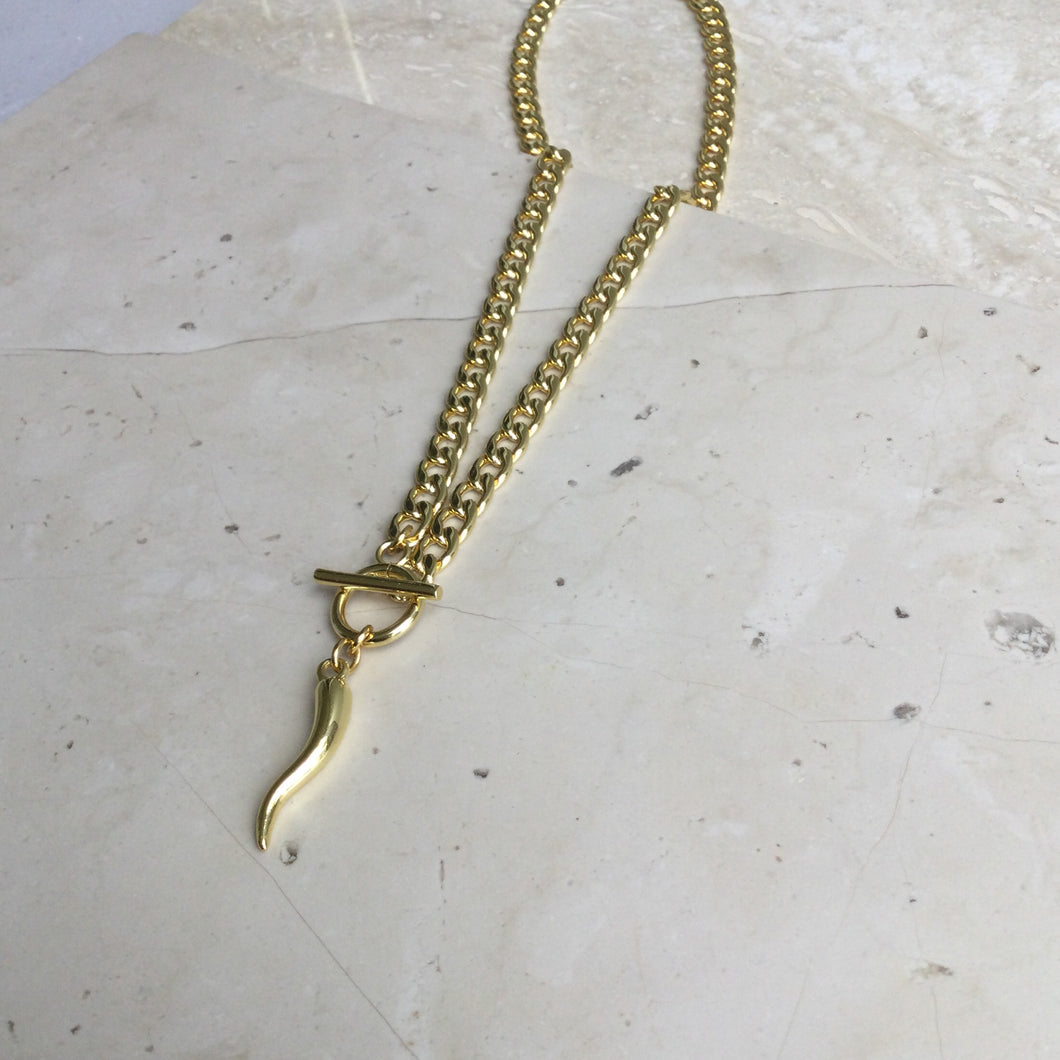 Lucia Necklace Gold