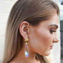 Load image into Gallery viewer, Sylvia Drop Earring Crystal Clear
