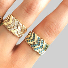 Load image into Gallery viewer, Adore Ring Turquoise
